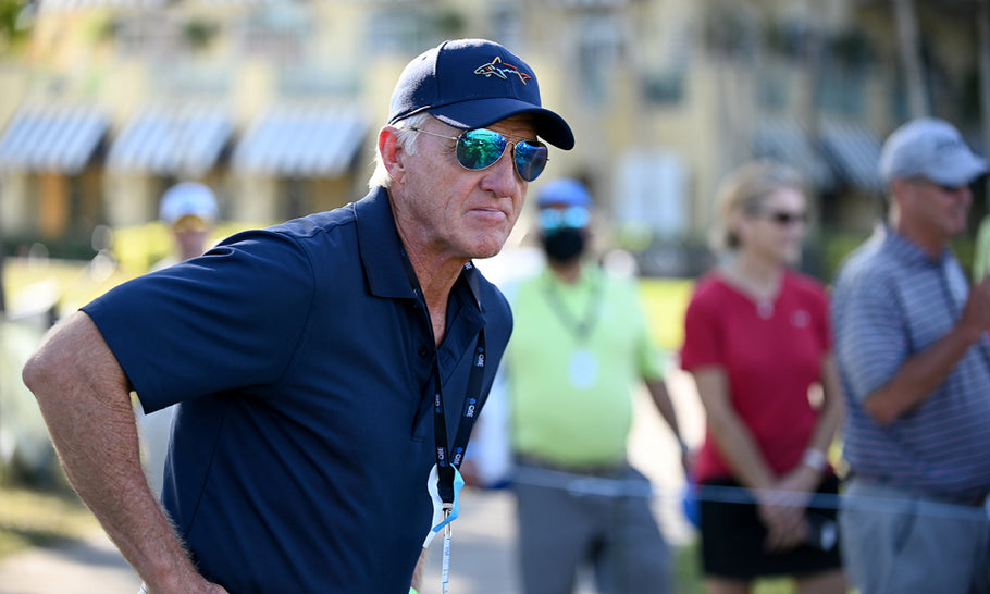 Greg Norman back home