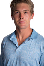 Light Blue Long Sleeved Golf Shirt