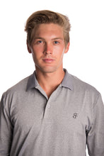 Grey Long Sleeved Golf Shirt