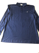 Navy Long Sleeved Golf Shirt