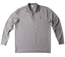 Grey Long Sleeved Golf Shirt