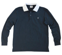 Navy Blue Long Sleeved Golf Shirt